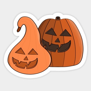 Halloween Pumpkins Sticker